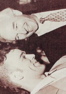 R.E.M. / 1989: Michael Stipe with Georgia Senator Wyche Fowler, Jr.