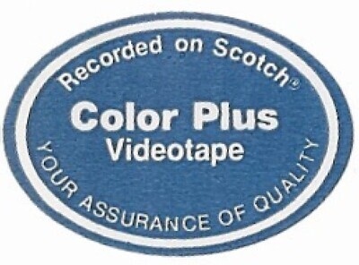 Scotch / Recorded On Scotch Color Plus Videotape