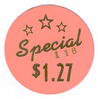 Special / Special $1.27