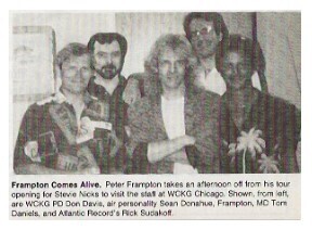 Frampton, Peter / Frampton Comes Alive, WCKG Chicago / 1986