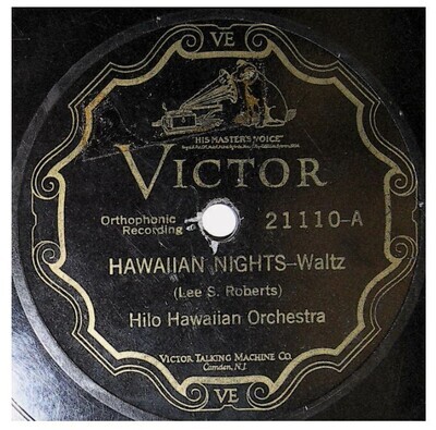 Hilo Hawaiian Orchestra / Hawaiian Nights | Victor 21110