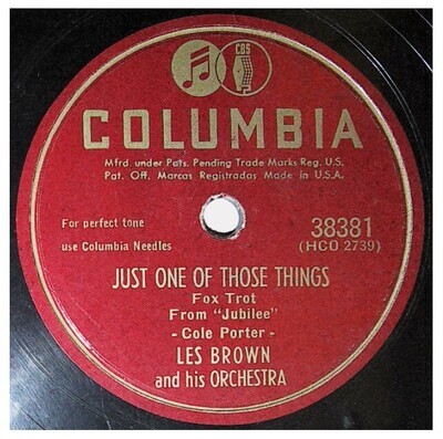 Brown, Les / Just One of Those Things | Columbia 38381