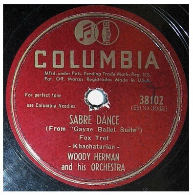 Herman, Woody / Sabre Dance | Columbia 38102