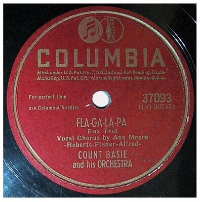 Basie, Count / Fla-Ga-La-Pa | Columbia 37093