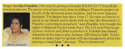 Franklin, Aretha / Movie Producer / 1997