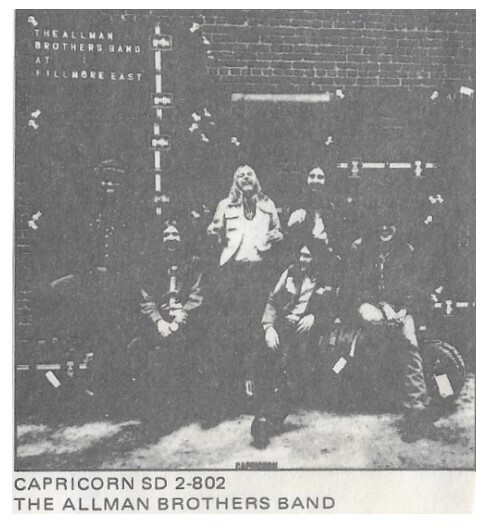 Allman Brothers Band / At Fillmore East / 1971