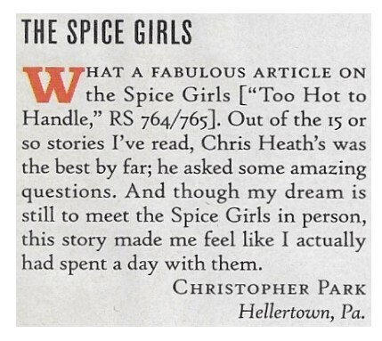 Spice Girls / 1997: He Asked Some Amazing Questions