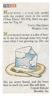 Bush, Kate / A True Role Model / 1994