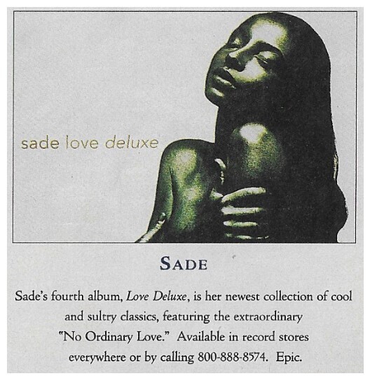 Sade / 1992: Love Deluxe