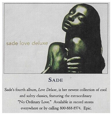 Sade / 1992: Love Deluxe