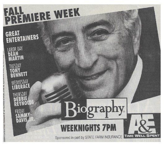 Bennett, Tony / 1995: Biography - A&amp;E