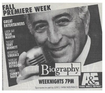 Bennett, Tony / 1995: Biography - A&amp;E