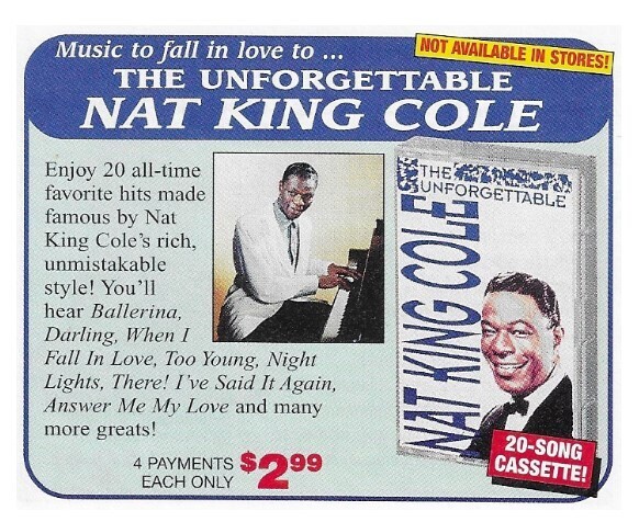 Cole, Nat King / 1991: The Unforgettable Nat King Cole