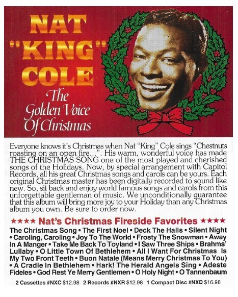 Cole, Nat King / 1991: The Golden Voice of Christmas