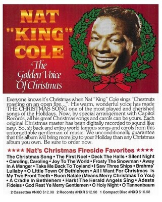 Cole, Nat King / 1991: The Golden Voice of Christmas