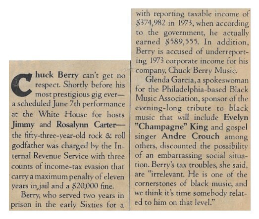 Berry, Chuck / Can't Get No Respect / 1979