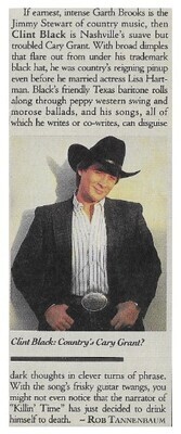 Black, Clint / Country's Cary Grant? / 1992