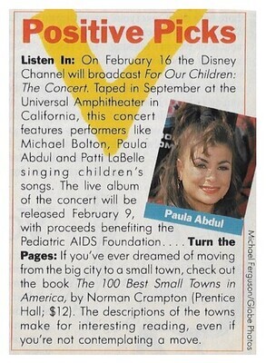 Abdul, Paula / 1993: Positive Picks