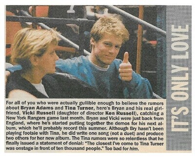 Adams, Bryan / 1986: It&#39;s Only Love
