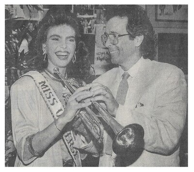 Alpert, Herb / With Miss Universe-Holding Trumpet