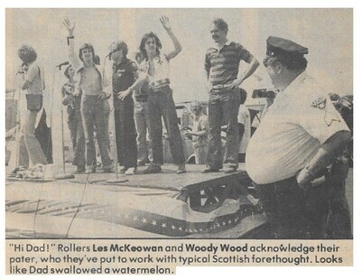 Bay City Rollers / 1978: Hi Dad! - Les McKeown and Woody Wood