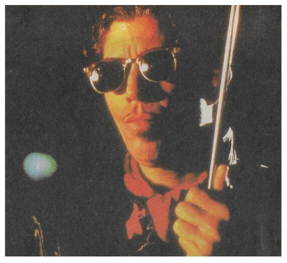 Waits, Tom / 1987: On Stage-Wearing Sunglasses, from &quot;Big Time&quot;