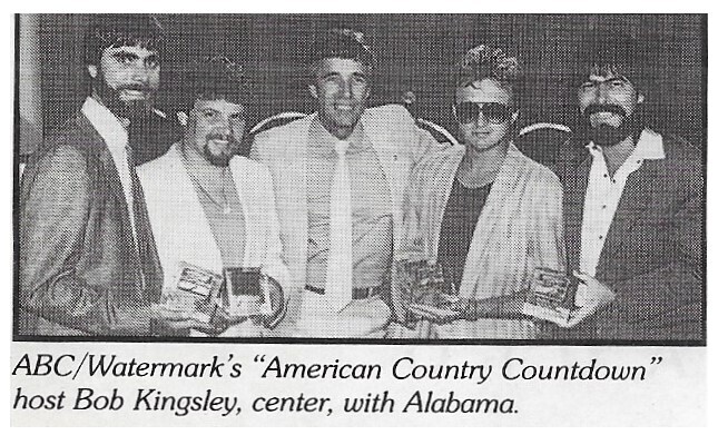 Alabama / 1986: With Bob Kingsley of American Country Countdown