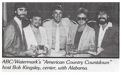 Alabama / 1986: With Bob Kingsley of American Country Countdown
