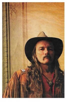 Allman Brothers Band / Dickey Betts-Brown Hat-Orange Background / 1992