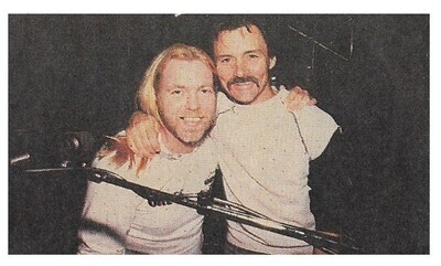 Allman Brothers Band / Gregg Allman-Dickey Betts-On Stage-Smiling / 1986