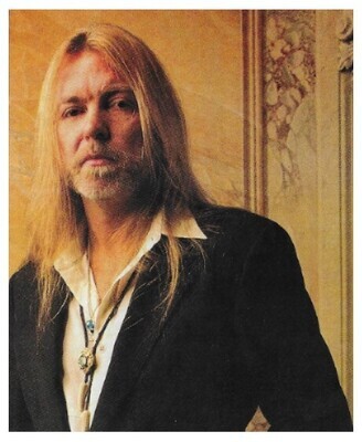 Allman Brothers Band / Gregg Allman-Black Jacket-Orange Background / 1992