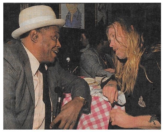 Allman, Gregg / 1990: With Willie Dixon-New York City