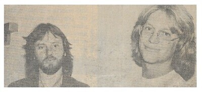 America / 1981: Dewey Bunnell-Gerry Beckley-Closeup
