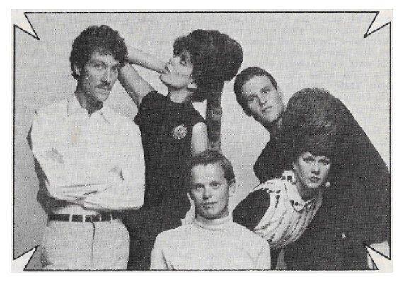 B-52&#39;s, The / 1980: Group Photo-Fred at Left
