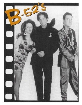 B-52&#39;s, The / 1992: Group Standing-Name on Corner