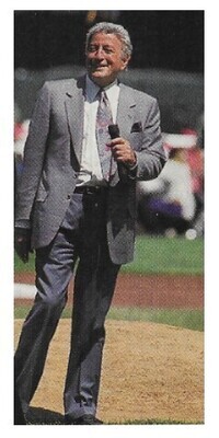 Bennett, Tony / 1996: Singing National Anthem at Giants Game