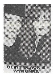 Black, Clint / Close Up-Names at Bottom | with Wynonna Judd / 1993