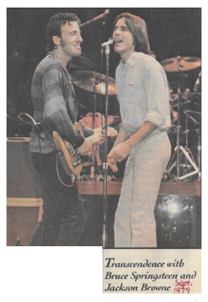 Springsteen, Bruce / 1979: No Nukes Concert-with Jackson Browne