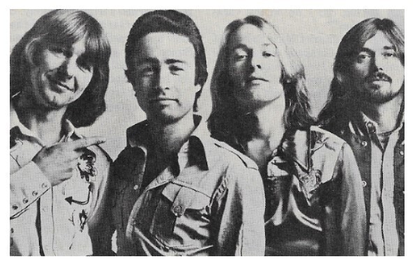 Bad Company / Group Standing-Paul Rodgers 2nd from Left / 1979