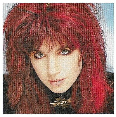 Bangles / Michael Steele - Light Blue Background #4 / 1986