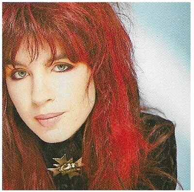 Bangles / Michael Steele - Light Blue Background #2 / 1986