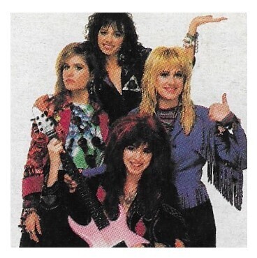 Bangles / Group Photo - White Background / 1987