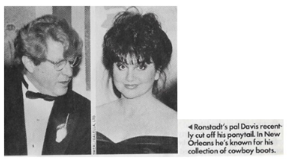 Ronstadt, Linda / Ronstadt's Pal Davis / 1990