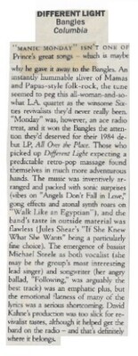 Bangles / 1986: Different Light