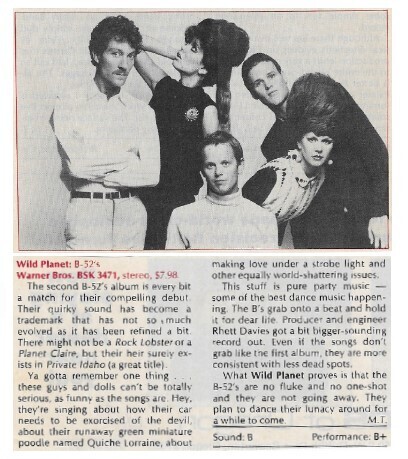B-52&#39;s, The / 1980: Wild Planet