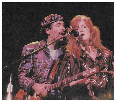 Santana / On Stage with Bonnie Raitt / 1988