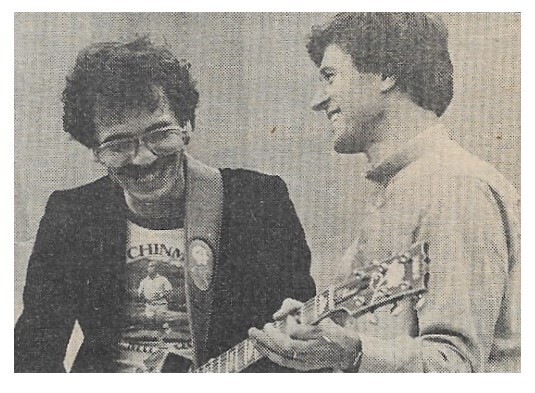 Santana / 1979: Laughing-with Guitar and Friend