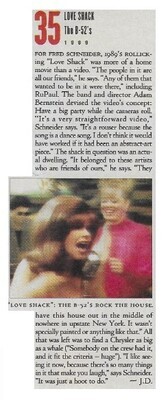B-52&#39;s, The / 1993: Love Shack