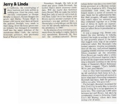 Ronstadt, Linda / Linda + Jerry / 1979