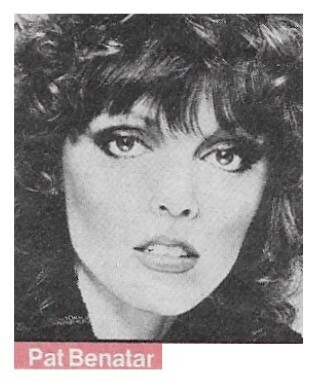 Benatar, Pat / 1980: Closeup - Name at Bottom